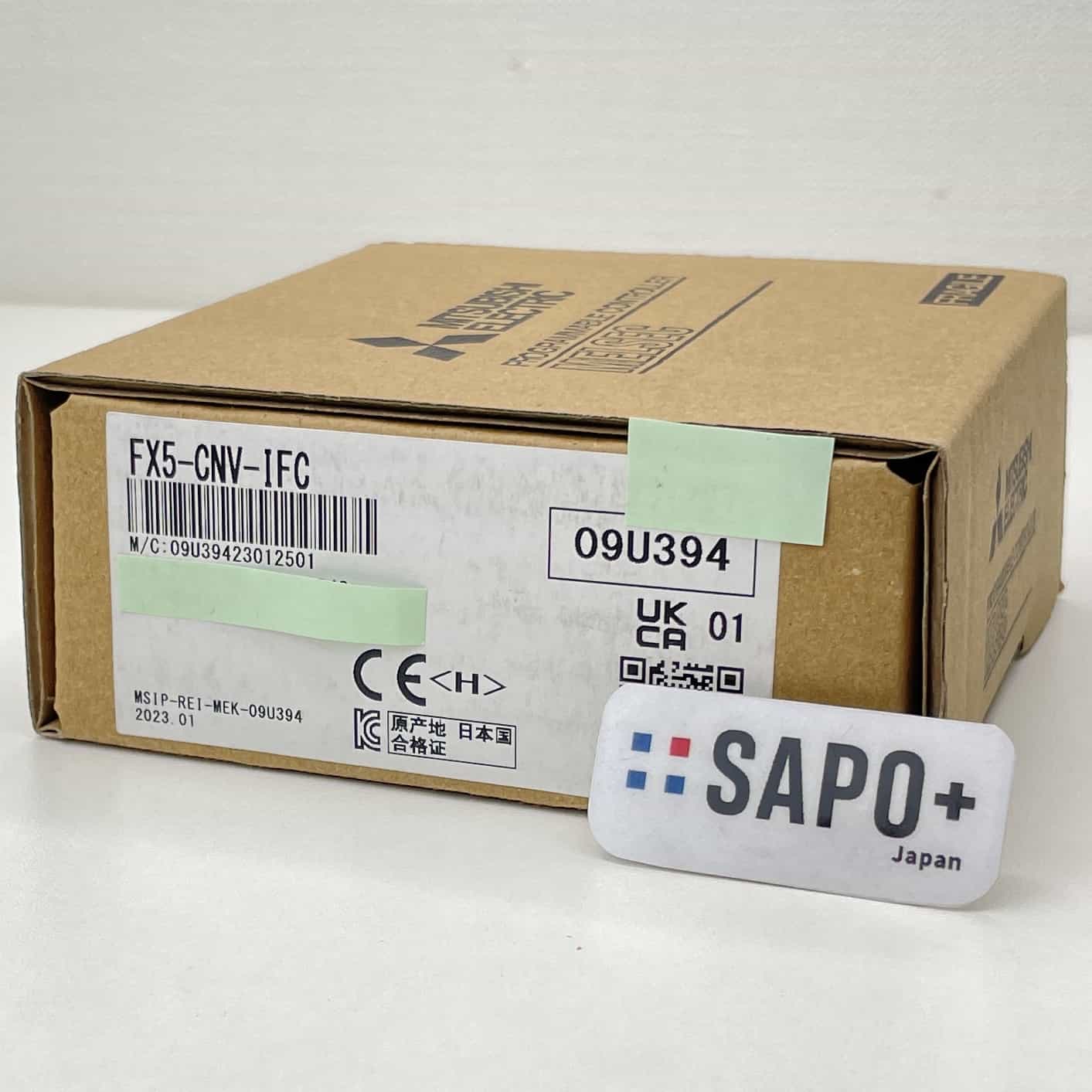 三菱シーケンFX5U D/A変換アダプター 未開封新品 FX5-CNV-IFC 2023年製 コンパクト拡張ボード接続用変換アダプタ 三菱